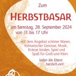 Herbstbasar der Freien Waldorfschule Kleinmachnow